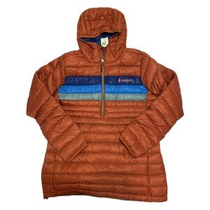 Cotopaxi Vibrant Blue and Orange Jacket